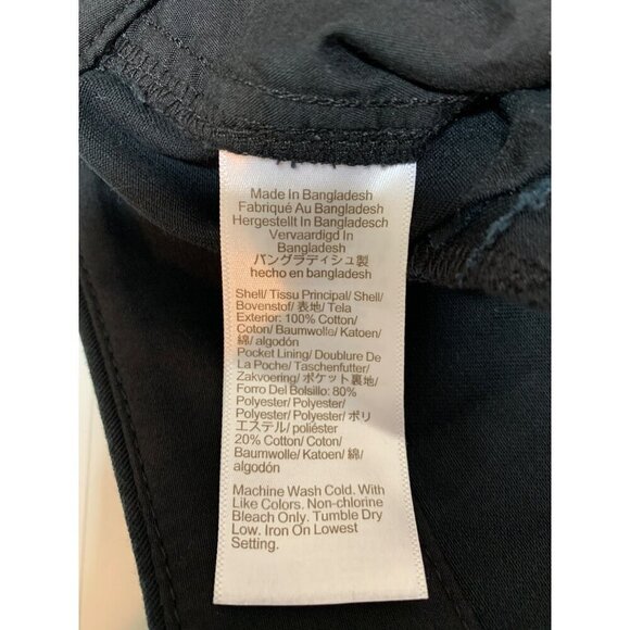 J.Crew Womens Black Cotton Blend Shorts Size 8 - Picture 4 of 4